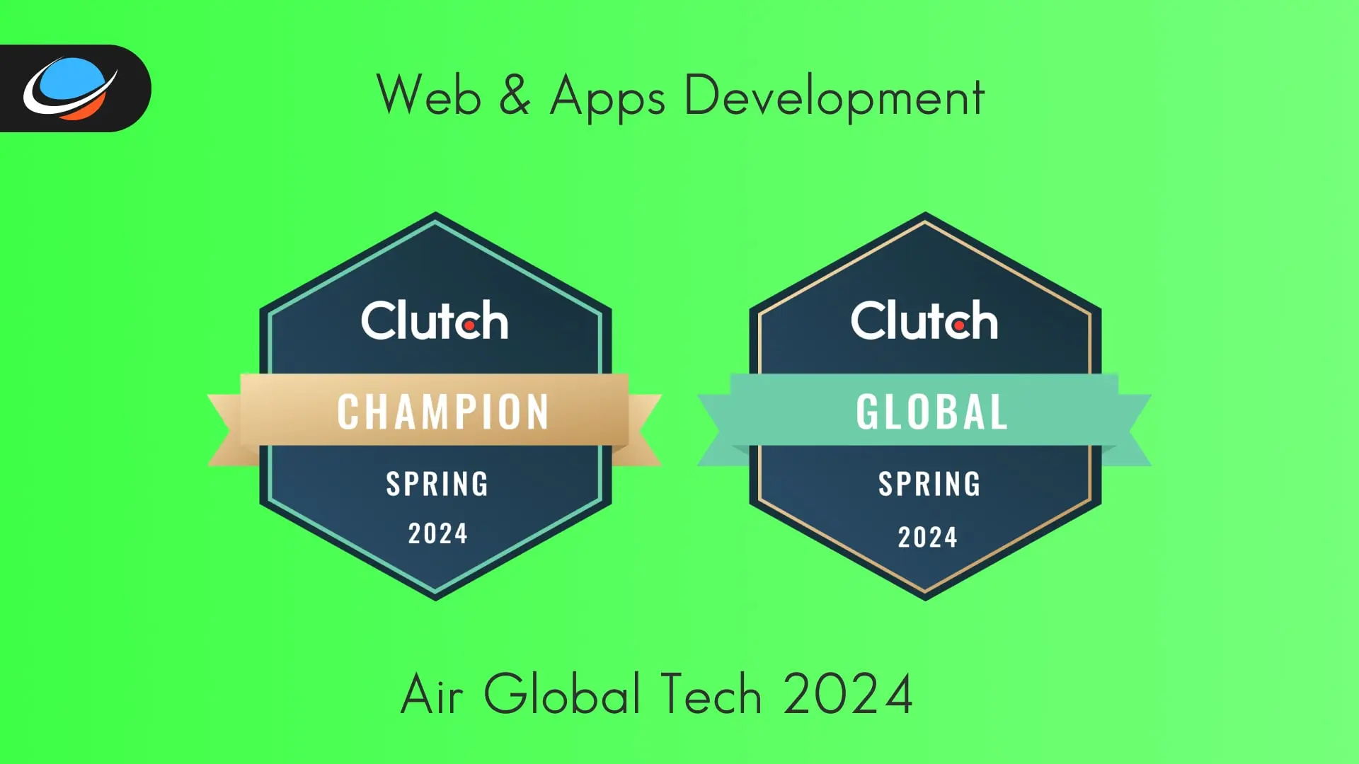 Article: Air Global Tech Wins Prestigious Clutch Champion and Clutch Global Spring 2024 Awards!