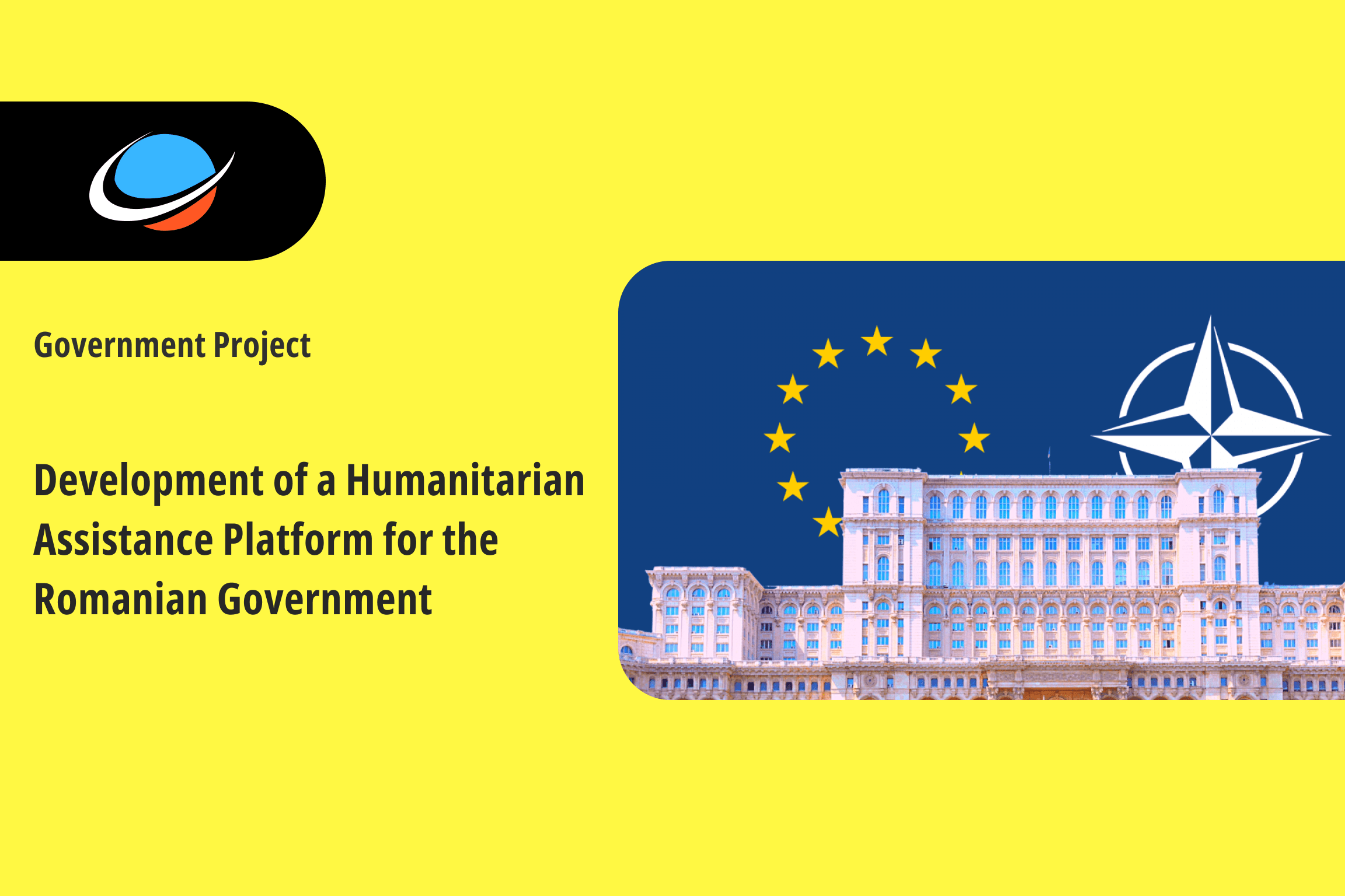 Case Study: Development of a Humanitarian Assistance Platform for the Romanian Government